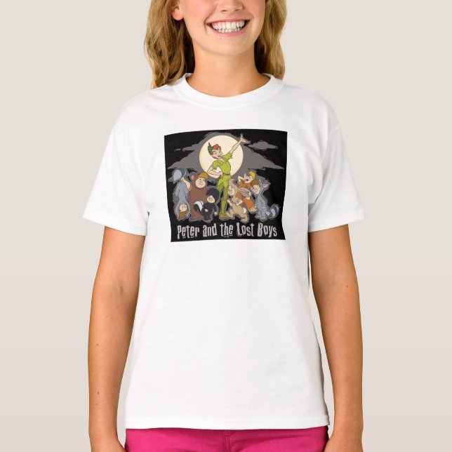 Peter Pan Peter Pan and the Lost Boys Disney T-Shirt (Front)
