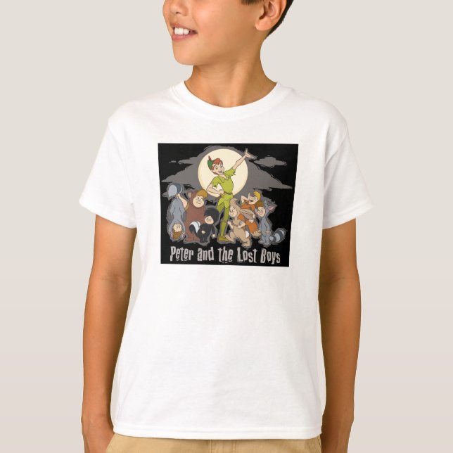 Peter Pan Peter Pan and the Lost Boys Disney T-Shirt (Front)