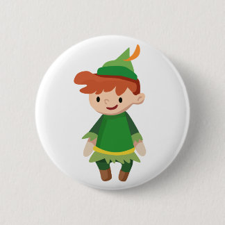 Peter Pan Pinback Button