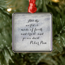 Peter Pan Quote | Ornament