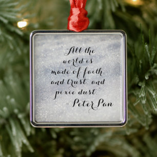 Peter Pan Quote    Ornament