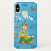 Peter Pan Sitting Down