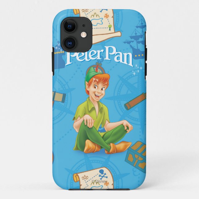 Peter Pan Sitting Down Case-Mate iPhone Case (Back)