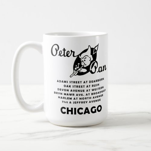 Peter Pan Snack Shop Chicago Coffee Mug