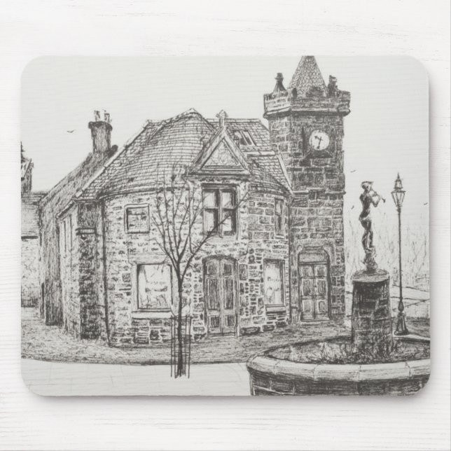 Peter Pan Statue Kirriemuir Scotland 2007 Mouse Pad (Front)