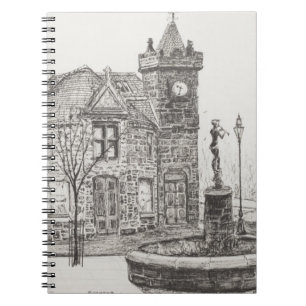Peter Pan Statue Kirriemuir Scotland 2007 Notebook