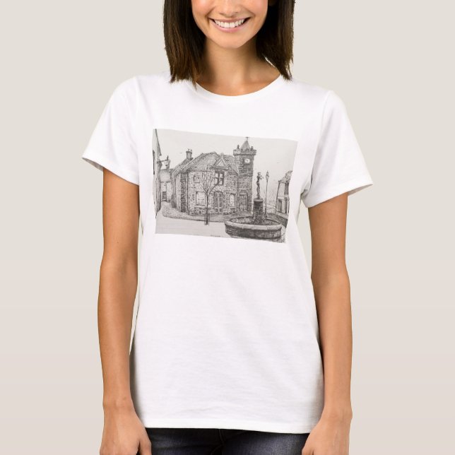 Peter Pan Statue Kirriemuir Scotland 2007 T-Shirt (Front)