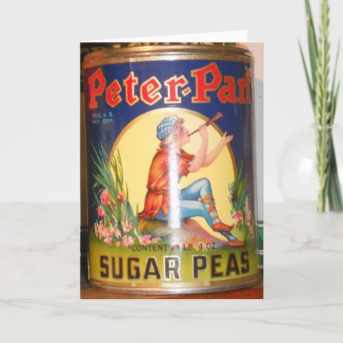 Peter Pan Sugar Peas Birthday Card