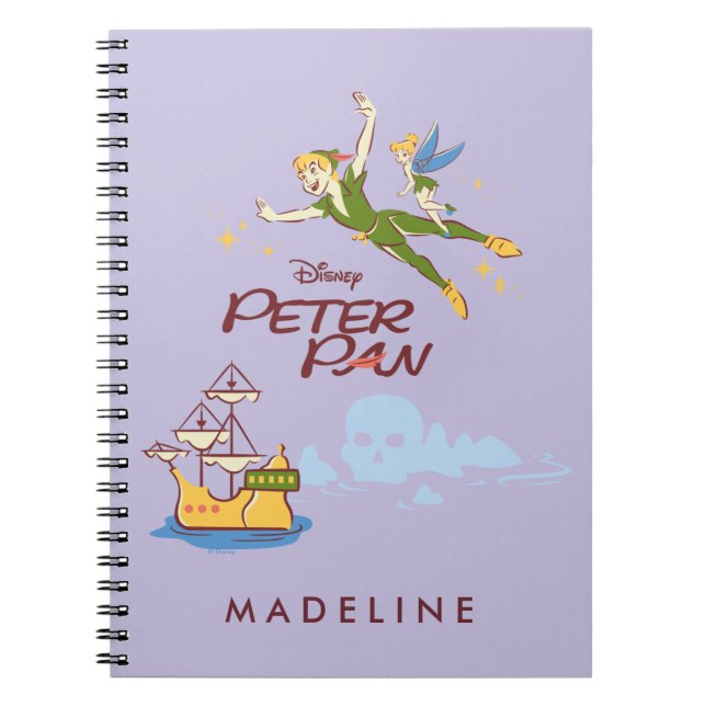Peter Pan & Tinkerbell Notebook (Front)