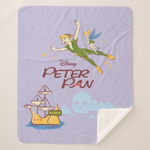 Peter Pan  Tinkerbell Sherpa Blanket