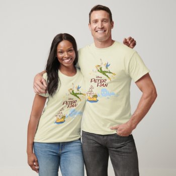 Peter Pan & Tinkerbell T-shirt by peterpan at Zazzle
