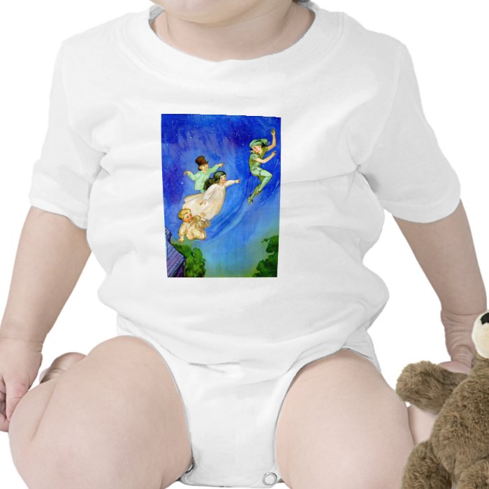 PETER PAN, WENDY, JOHN AND MICHAEL FLY AWAY BODYSUIT