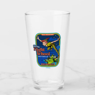 Peter Pan's Flight School Glass
