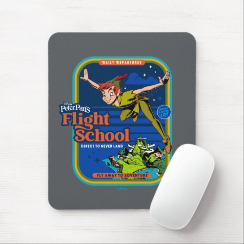 Peter Pans Flight School Mouse Pad