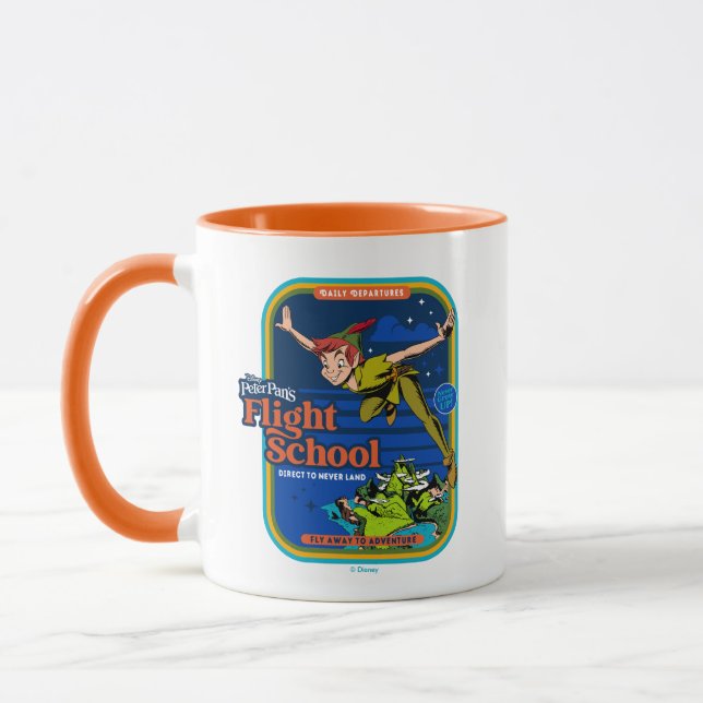 Peter Pan's Flight School Mug (Left)