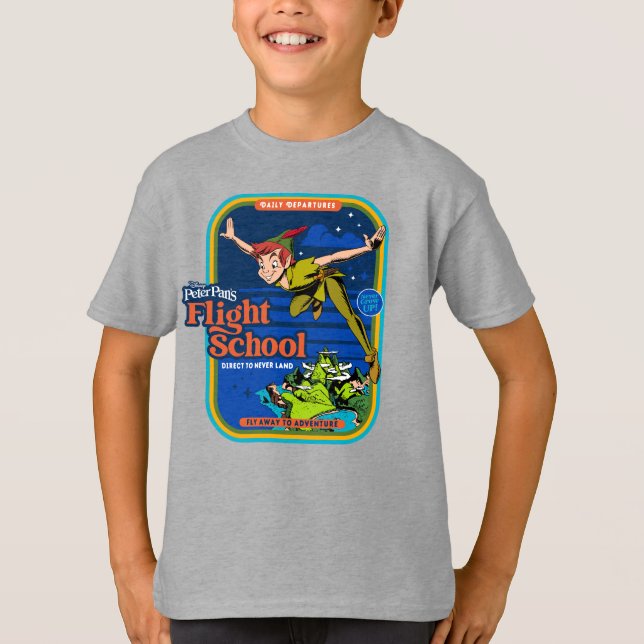 Peter Pan's Flight School T-Shirt (Front)