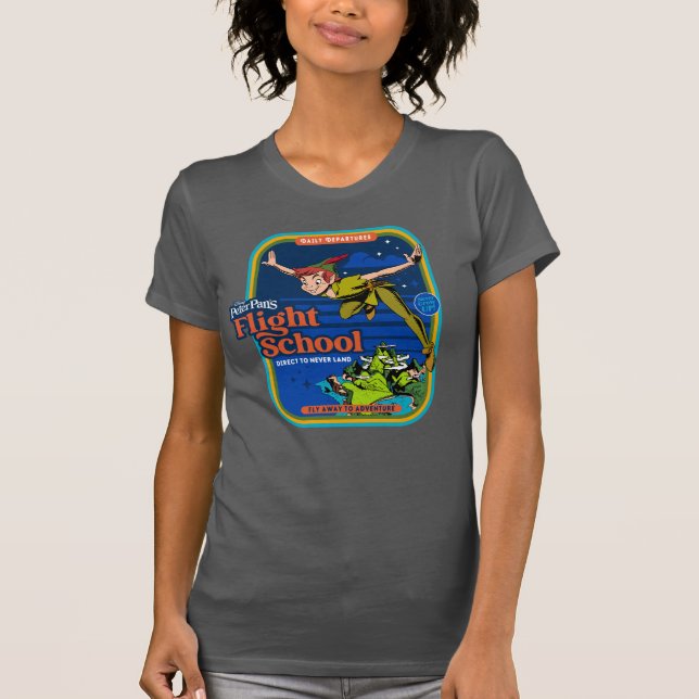 Peter Pan's Flight School T-Shirt (Front)