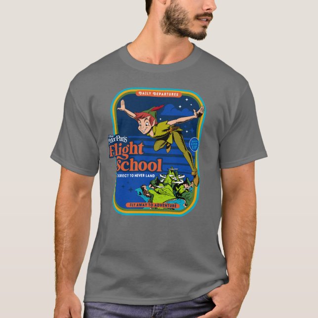 Peter Pan's Flight School T-Shirt (Front)