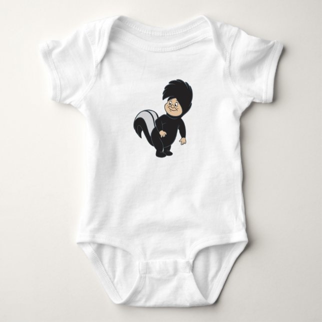 Peter Pan's Lost Boy Skunk Disney Baby Bodysuit (Front)