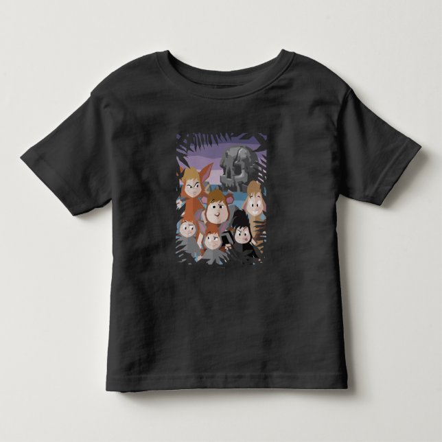 Peter Pan's Lost Boys At Skull Rock Toddler T-shirt (Front)