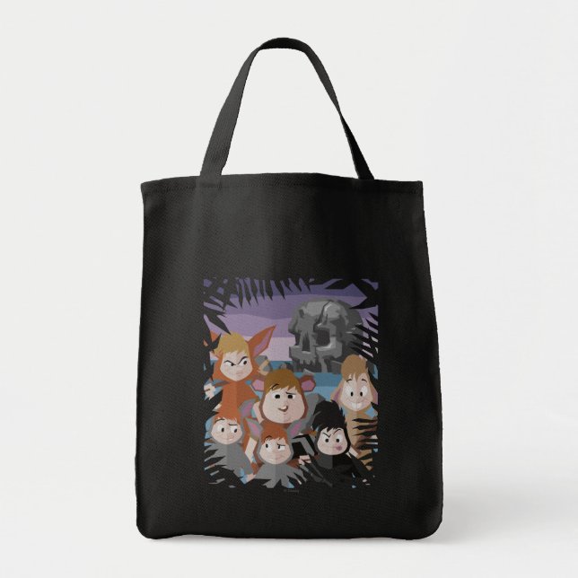 Peter Pan's Lost Boys At Skull Rock Tote Bag (Front)