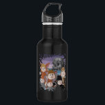 Peter Pan's Lost Boys At Skull Rock Water Bottle<br><div class="desc">Disney Fast Fashion | Here is a retro inspired graphic of Peter Pan's Lost Boys standing in dense foliage on the opposite shore to the infamous Skull Rock.</div>
