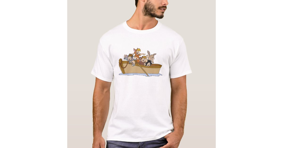 Vtg Disney Adventure Peter Pan Captain Hook T-Shirt Adult Large-Medium New  W Tag 