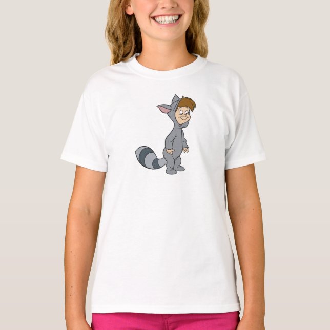 Peter Pan's Lost Boys Raccoon Disney T-Shirt (Front)
