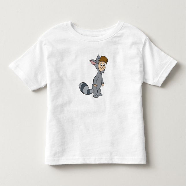 Peter Pan's Lost Boys Raccoon Disney Toddler T-shirt (Front)
