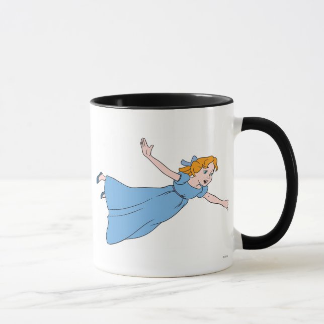 Peter Pan's Wendy Flying Disney Mug (Right)