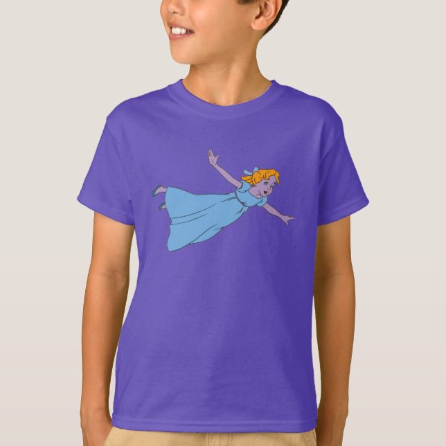 Peter Pan's Wendy Flying Disney T-Shirt (Front)