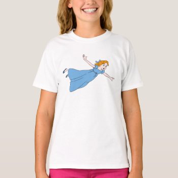 Peter Pan's Wendy Flying Disney T-shirt by peterpan at Zazzle