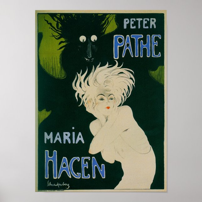 Peter Pathe - Maria Hagen Vintage Ballet Poster (Front)