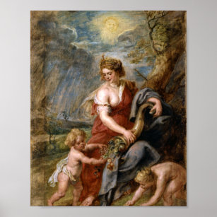 Peter Paul Rubens - Abundance Artwork Poster