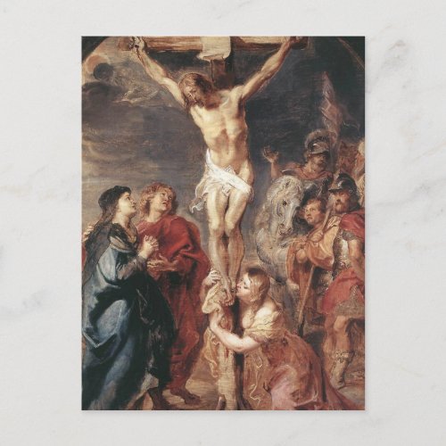 Peter Paul Rubens _ Christ on the Cross Postcard