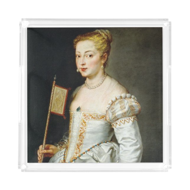 Peter Paul Rubens Portrait of a Lady Acrylic Tray (Front)