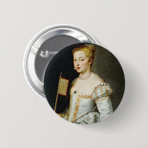 Peter Paul Rubens Portrait of a Lady Button