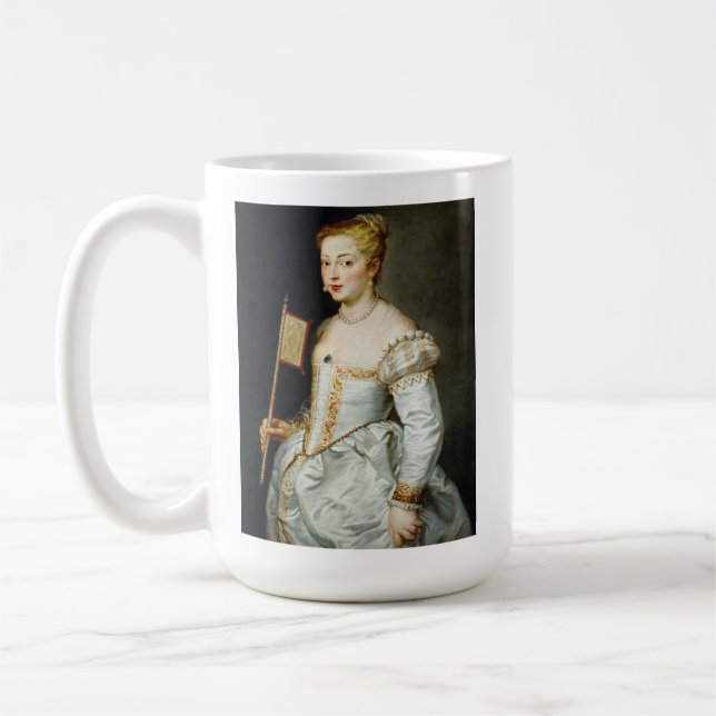Peter Paul Rubens Portrait of a Lady Coffee Mug (Left)