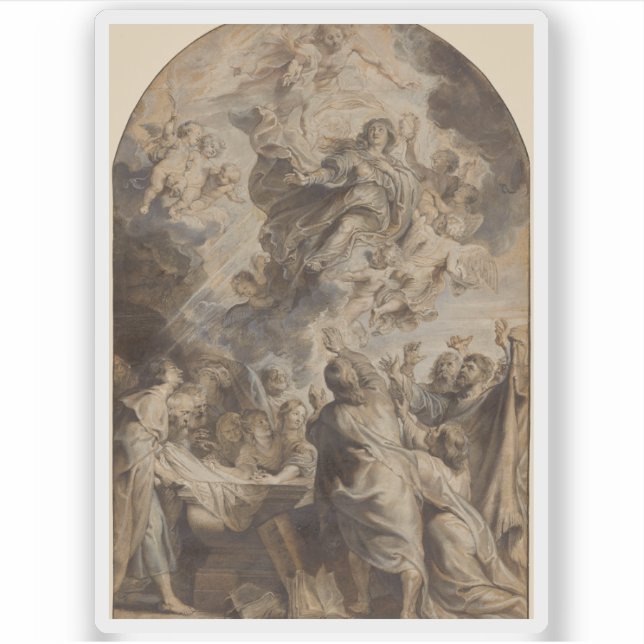 Peter Paul Rubens - The Assumption of the Virgin Sticker (Front)
