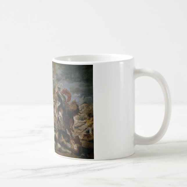 Peter Paul Rubens - The Death of Decius Mus Coffee Mug (Right)