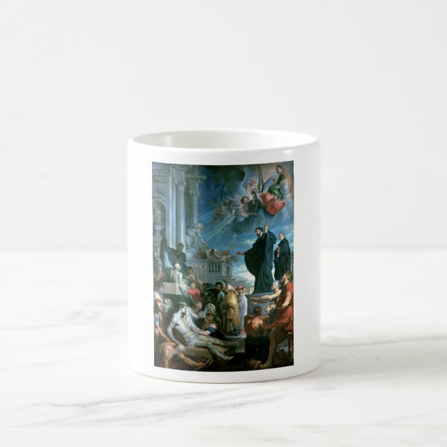Peter Paul Rubens The Miracles of St. Francis Coffee Mug (Center)