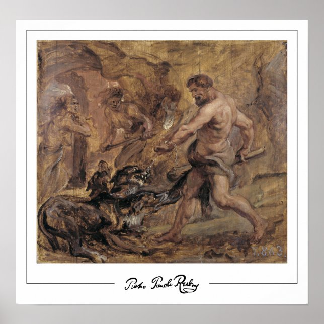 Peter Paul Rubens Zedign Art Poster #196 (Front)