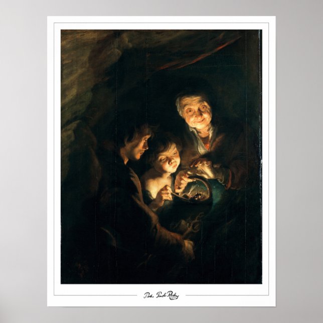 Peter Paul Rubens Zedign Art Poster #20 (Front)