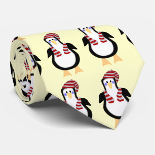 Peter Penguin Christmas Tie