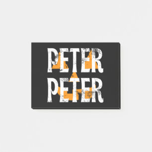 Peter Peter Fall Season Pumpkin Post-it Notes