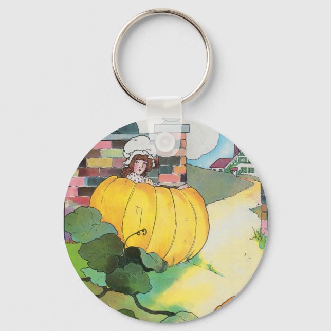 Peter, Peter, pumpkin-eater, Keychain (Front)