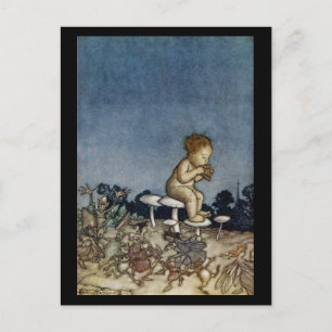 Peter Played His Flute Postcard