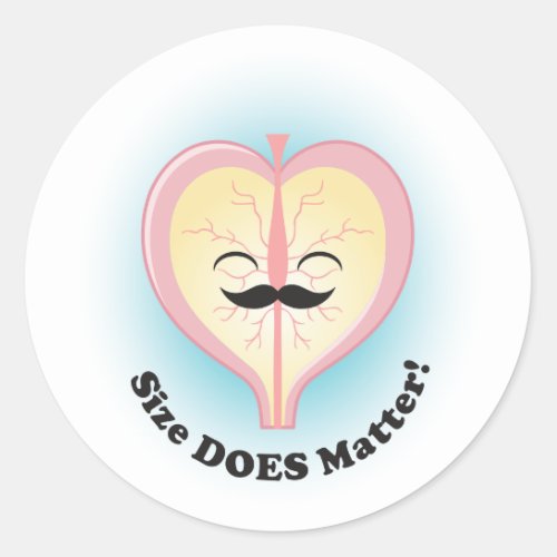 Peter Prostate Size DOES Matter Stickers