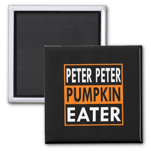 Peter Pumpkin Eater Costume for Couples _ Matching Magnet