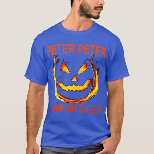 Peter Pumpkin Eater Costume Halloween Splash10 T_Shirt